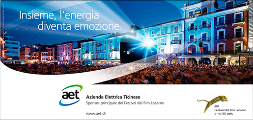 AET Sponsor Ufficiale del Festival del film Locarno